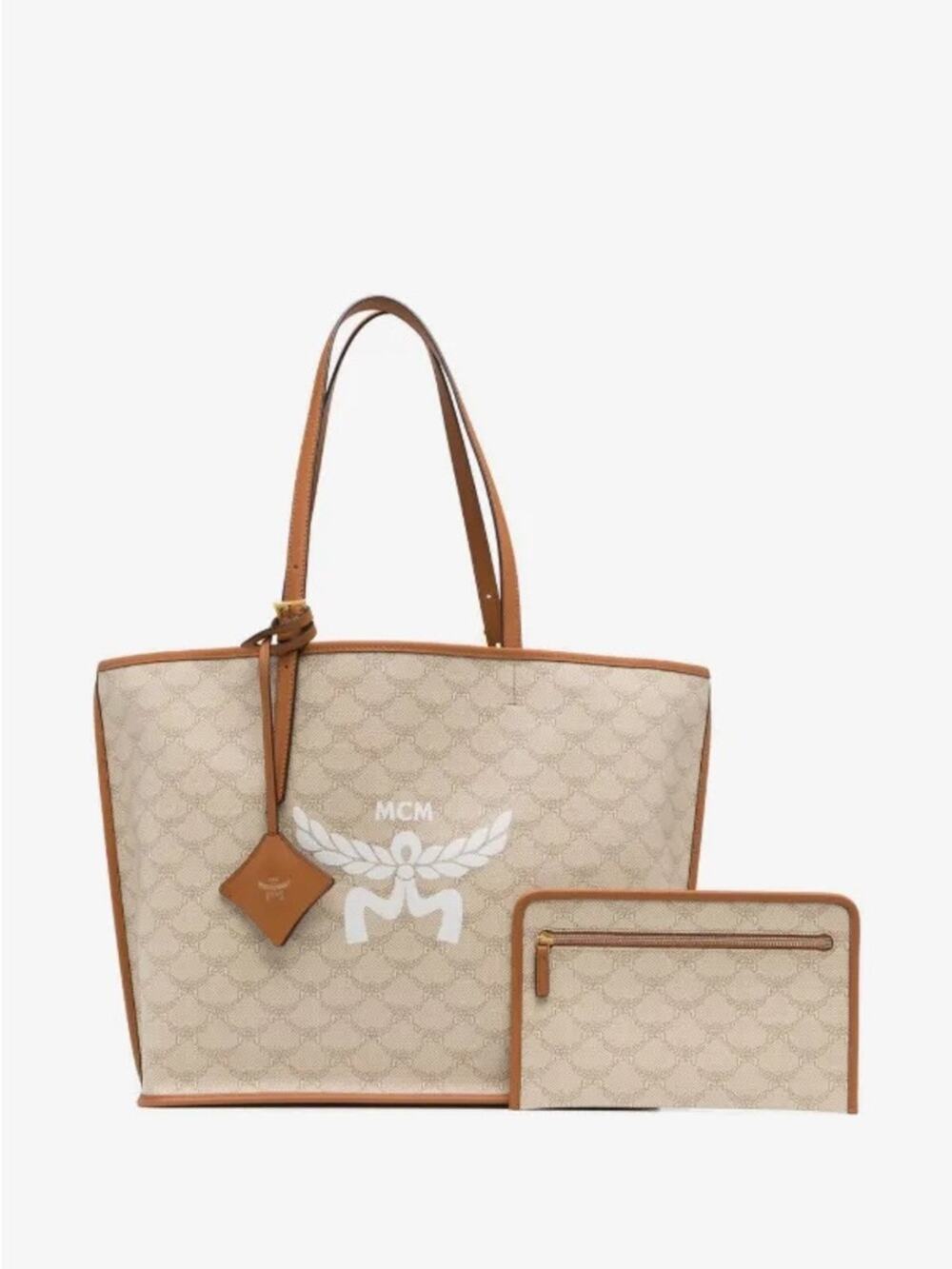 MCM medium Himmel tote bag